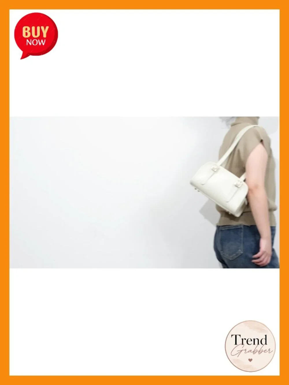 Leather Swing Zip Shoulder Bag Hobo Handbag with Adjustable Strap